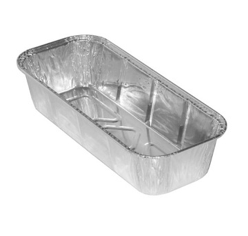 Foremki aluminiowe tace tacki FORMY do pieczenia 600 ml komplet 10 szt.