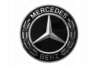 MERCEDES BENZ EMBLEMAT ZNACZEK MASKI 56mm A0008171801 NOWY