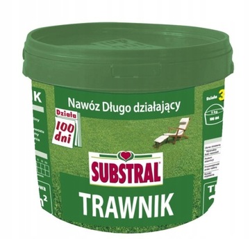 Substral NAWÓZ DO TRAWNIKA 100 DNI 10KG