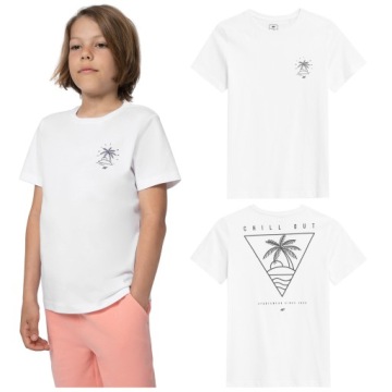 KOSZULKA dziecięca T-SHIRT 4F junior TTSHM286 164