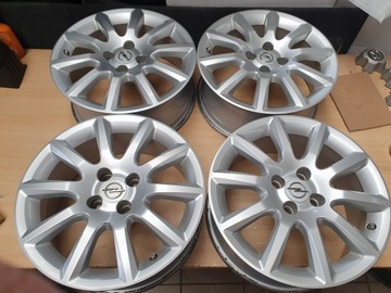 OPEL ASTRA G H CORSA D MERIVA B FELGI 6,5Jx16 4x100 ET37 CZUJNIKI