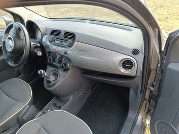 Fiat 500 II Seria 4 1.2 69KM 2015 Fiat 500 1.2 klima Alufelgi, zdjęcie 6