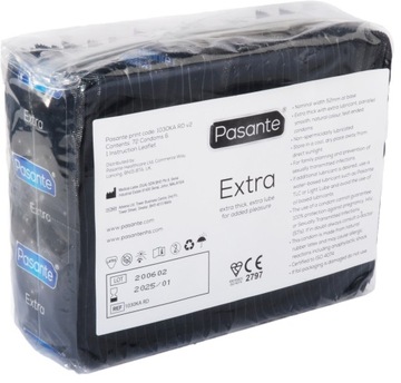 PREZERWATYWY PASANTE EXTRA SAFE 72 SZTUKI