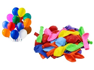 Kolorowe Balony Pastelowe Matowe Lateksowe 50SZT