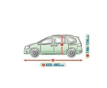 Ford S-Max 3-х слойный брезентовый чехол
