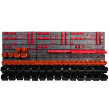 Держатели для инструментов на стене гаража 172х78см.