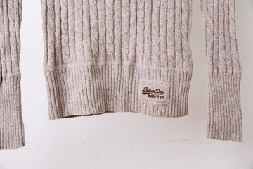SUPERDRY sweter damski Premium Black Label 36/S