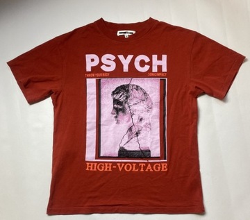 MCQ Alexander Mcqueen Psych High Voltage oryginalny nowy T SHIRT / S