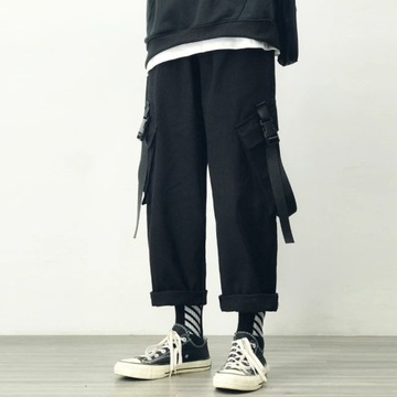 2023 Harem Jogger Pants Men Streetwear Cargo Pants