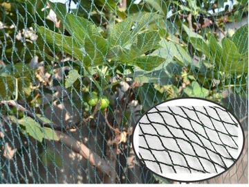 ПРОЧНАЯ СЕТКА ПРОТИВ ПТИЦ НА БАЛКОНЕ ДЛЯ ДЕРЕВЬЕВ, УЧАСТОК 6х3м 18г/м2