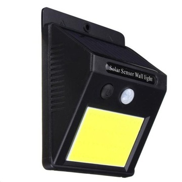 48 COB LED LAMPA SOLARNA + CZUJNIK ZMIERZCHU RUCHU