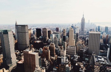 Fototapeta do sypialni New York Manhattan 175x115