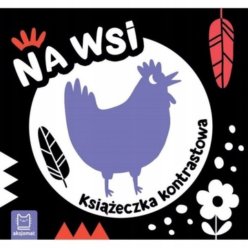 Książeczka Kontrastowa dla Niemowląt Na wsi Harmonijka Aksjomat