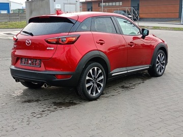 Mazda CX-3 Crossover Facelifting 2.0 Skyactiv-G 121KM 2019 Mazda CX-3 2.0 29000KM Przebiegu Full LED Skóra Navi Kamera Europa NIE USA, zdjęcie 4