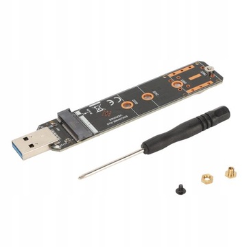 ADAPTER M.2 NVME PCIE SSD DO USB 3.2 10 GBPS HOT SWAPPABLE