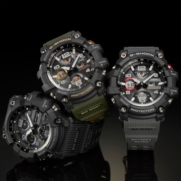 Zegarek męski CASIO GWG-100-1A3ER G-Shock Mudmaster