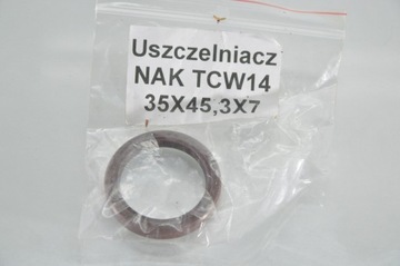 Uszczelniacz NAK TCW14 35X45,3X7 Aisin TF-80SC