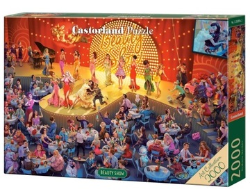 PUZZLE 2000 ELEMENTÓW POKAZ PIĘKNOŚCI ART COLLETION CASTORLAND