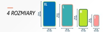 Полотенце Meteor XL из микрофибры 110 x 175 см синее