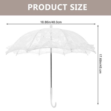 ТОРЖЕСТВЕННЫЕ СВАДЕБНЫЕ ЗОНТЫ С КРАСИВЫМИ КРУЖЕВНЫМИ УЗОРАМИ