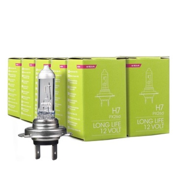 Żarówka Long Life H7 12V 55W Ultra MegaLife 10 szt