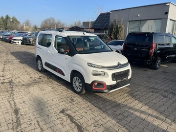 Citroen Berlingo III Osobowy M 1.5 BlueHDi 102KM 2020 Citroen Berlingo Klima. Tempomat Czujniki park.