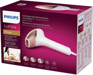 BRI948 NOWY DEPILATOR LASEROWY PHILIPS LUMEA PRESTIGE 4 końcówki