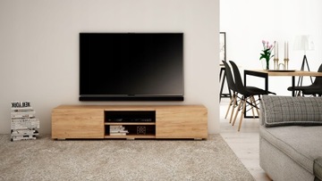 ШКАФ ПОД ТЕЛЕВИЗОР 140 СМ CRAFT GOLD/ GLOSS/ MAT