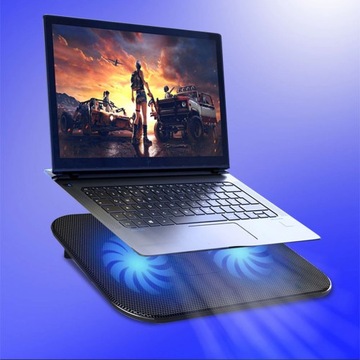 ПОДСТАВКА-ОХЛАЖДАЮЩАЯ ПОДСТАВКА ДЛЯ НОУТБУКА 12–15,4 ФУТОВ