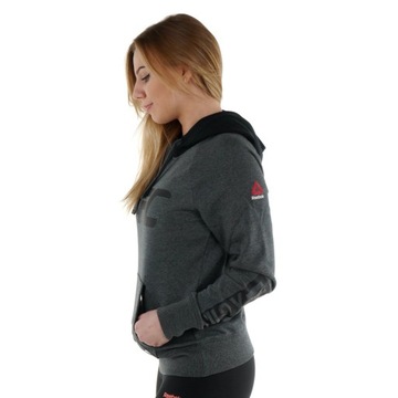 Bluza dresowa Reebok UFC Fan Logo sportowa z kapturem treningowa hoodie