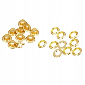 10 szt. Miedziane oczka do namiotu Markiza