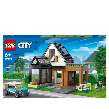LEGO City Domek rodzinny i samochód 60398 + PREZENT