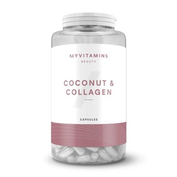 Coconut & Collagen 180 kapsułek MYPROTEIN kolagen olej kokosowy witamina C