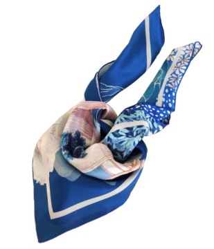 ФИРМЕННЫЙ ШАРФ 100% ШЕЛК ШАРФ ПРЕМИУМ+ КАЧЕСТВО