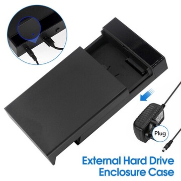 ВНЕШНИЙ КОРПУС КАРМАН ДЛЯ HDD / SATA 2,5/3,5 дюйма, 18 ТБ, USB 3.0