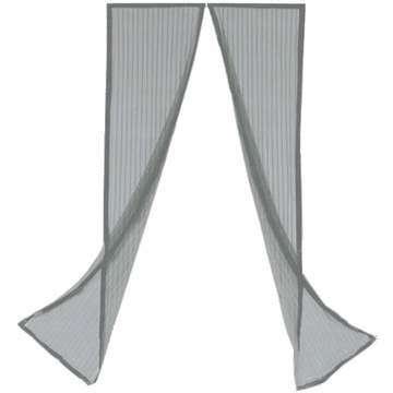 MOSKITIERA NA DRZWI MAGNETYCZNA KURTYNA ZASŁONA SZCZELNA 6w1 100x220cm