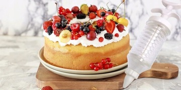 ПИСТОЛЕТ-ДЕКОРАТОР ДЛЯ ПЕЧЕНЬЯ, ТОРТОВ, 8 ШТ.
