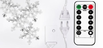 СВЕТОВАЯ ЗАНАВЕСА, ЗВЕЗДЫ, СОСульки, СВЕТЯЩАЯСЯ ГИРЛЯНДИЯ ДЛЯ ВНУТРЕННЕГО ОКНА, 3 м