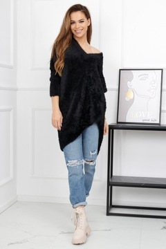 SWETER SWETEREK ALPAKA SEREK CZARNY 2191