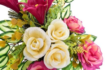 АССОРТИМЕНТ, КРЕМОВЫЙ, СОСТАВ, ПАМЯТНИК, ЦВЕТОК, КЛАДБИЩЕ