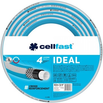 Садовый шланг CELLFAST, 3/4 дюйма, прочный, 50 м, ИДЕАЛ