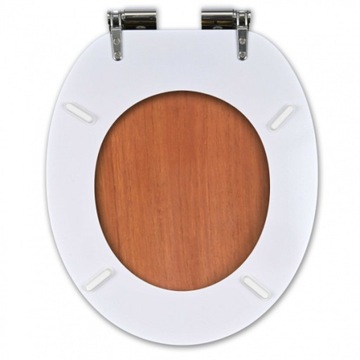 СИДЕНЬЕ ДЛЯ УНИТАЗА МЕДЛЕННО ЗАКРЫВАЮЩЕЕСЯ, ПОЛКА ДЛЯ УНИТАЗА, ДЕРЕВО МДФ