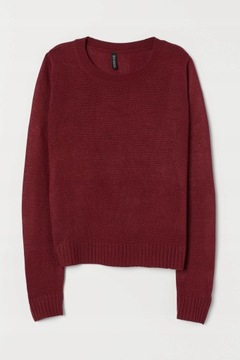 Sweter z miękkiej dzianiny H&M r.XS