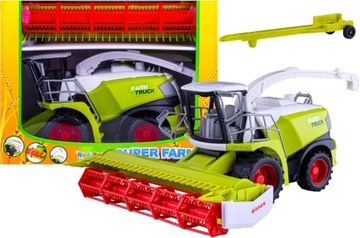 Зерноуборочный комбайн с большими движущимися частями