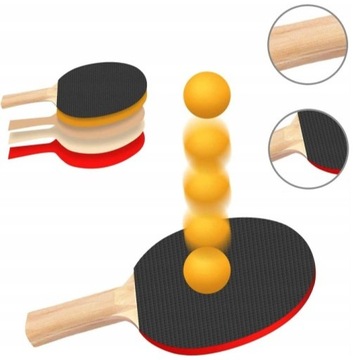 НАБОР ДЛЯ ПИНГ-ПОНГА, РАКЕТКИ, СЕТКА И ШАРИКИ