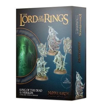 King of the Dead and Heralds Games Workshop The Lord of the Rings