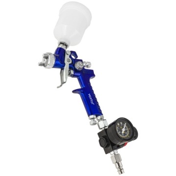 2 X HVLP PAINTING PISTOL Насадка 0.8 + 1.4 + 1.7 HVLP+REDUCTOR SicoPro