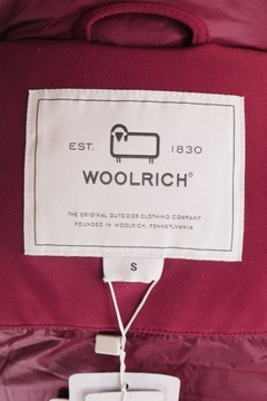 WOOLRICH Women Pink Full Zip Hooded Puffer Down Parka Jacket Size S New RRP