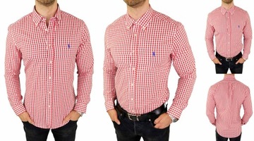 12 KOSZULA RALPH LAUREN POLO KRATKA SLIM FIT M