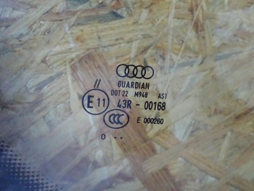 AUDI A3 8P FACELIFT 08-12 SKLO (OKNO) PŘEDNÍ ČELNÍ 10R 2010R